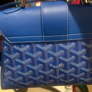 Authentic goyard shoulder crossed body bag